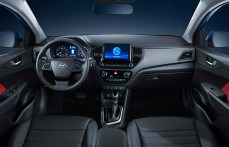 Интерьер HYUNDAI SOLARIS