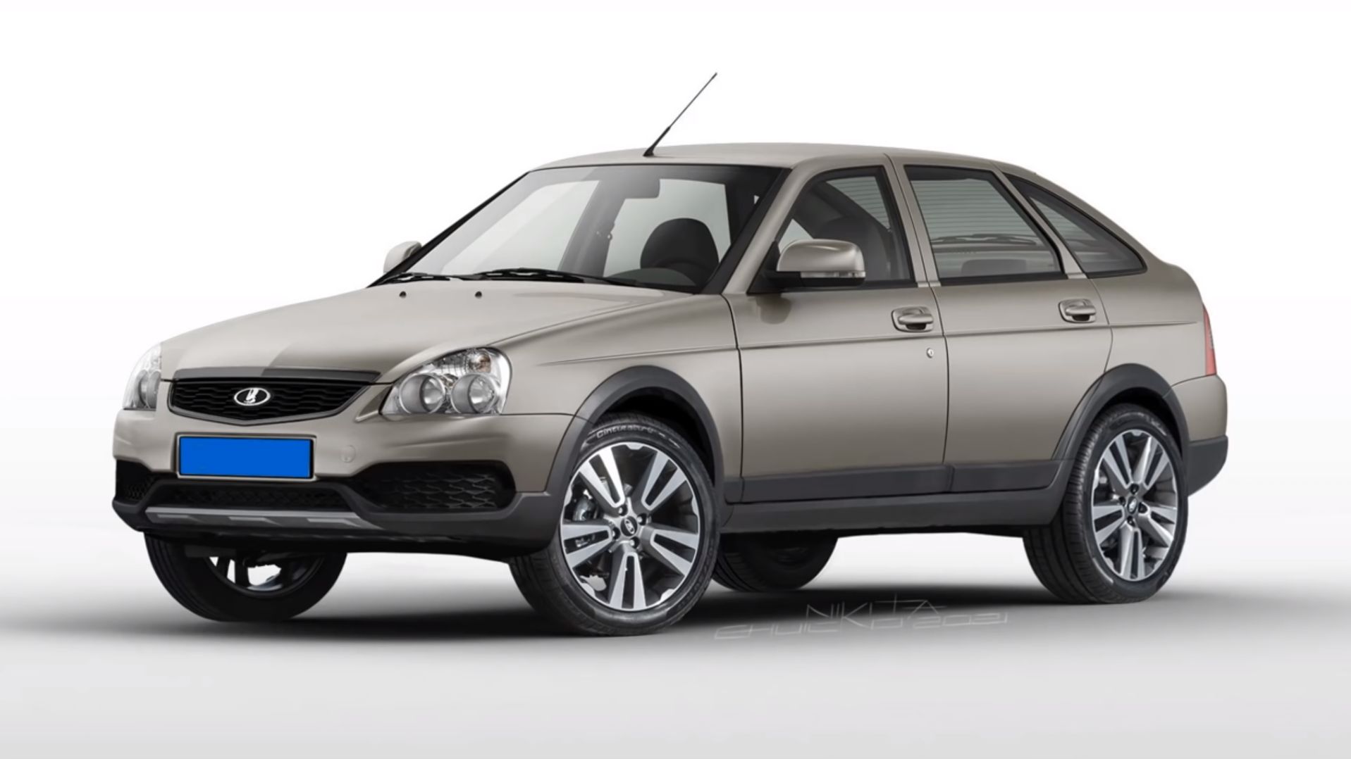 Lada Priora 3 с кузовом шасси